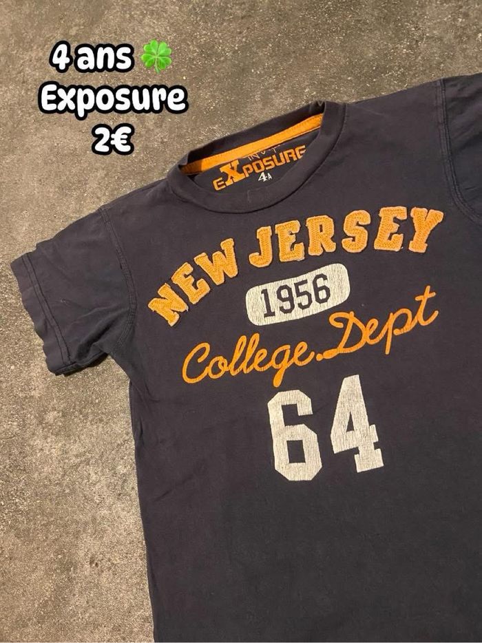 T-shirt 🍀 4 ans 🍀 Exposure