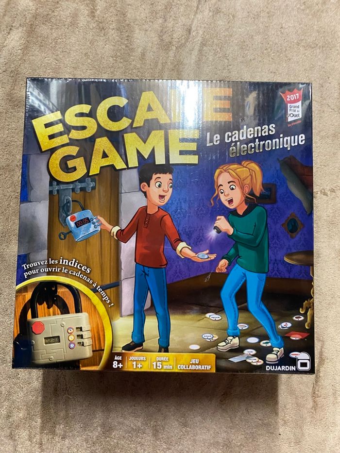 Jeu escape game neuf