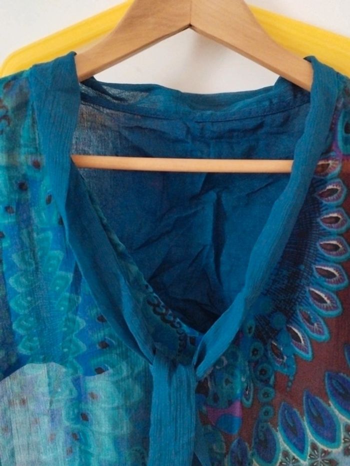 Blouse Desigual voile XL - photo numéro 2