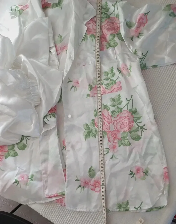 Pyjama tenue d'intérieur satin - photo numéro 15