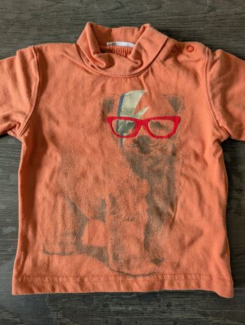 T-shirt manches longues ours