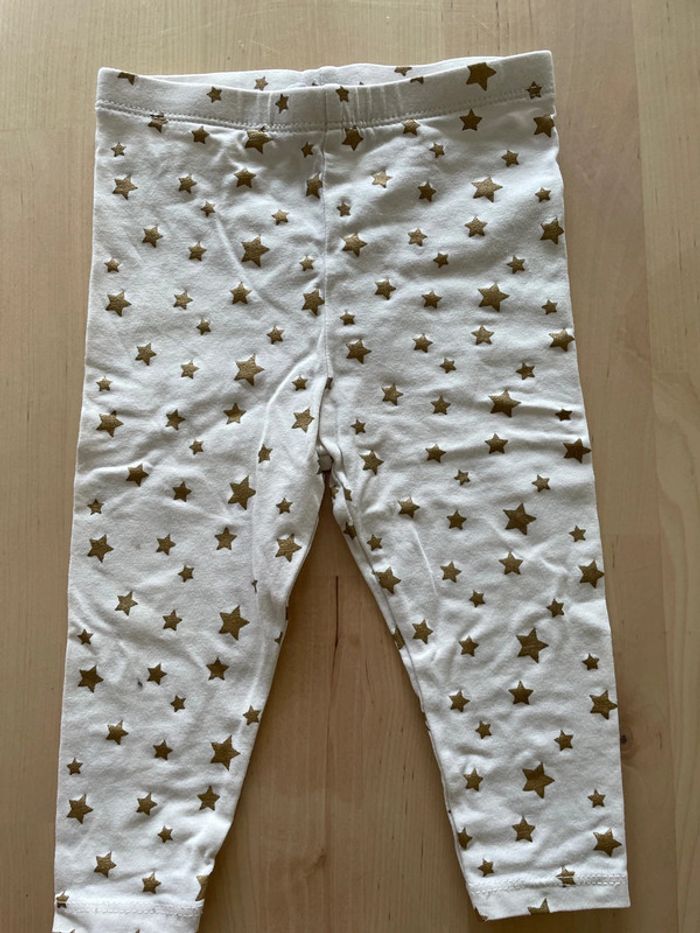 Lot de 6 leggings fille 12 mois multimarque - photo numéro 6