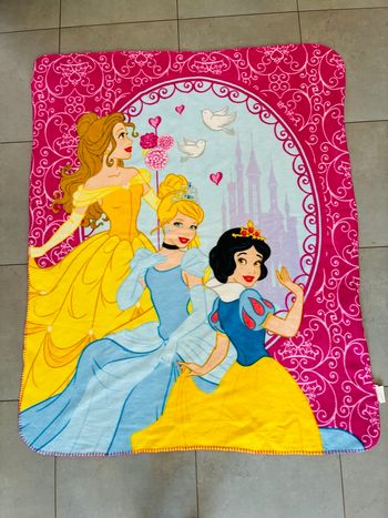 Plaid Disney princesse hiver