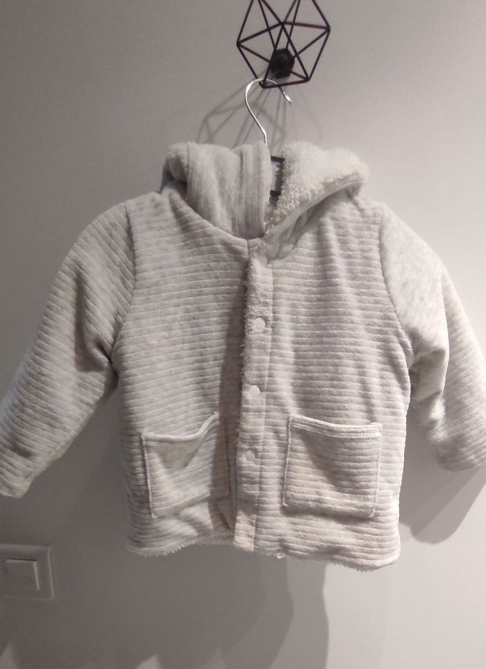 Gilet tout doux capuche - photo numéro 3