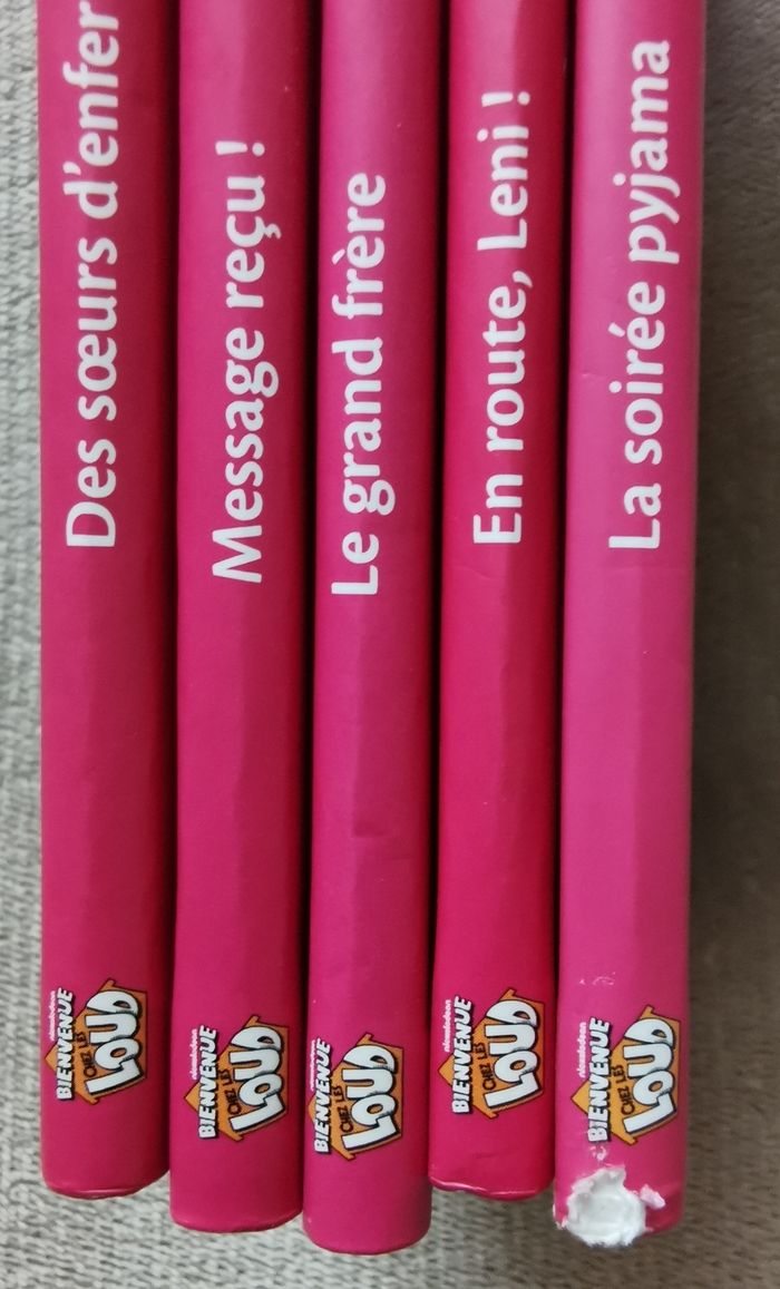 Lot de 5 livres bienvenue chez les loud - photo numéro 4