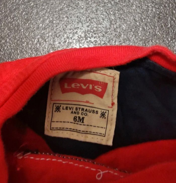 T-shirt bébé 6 mois Levi's - photo numéro 2
