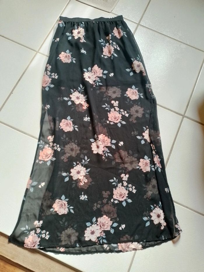 Jupe longue femme à fleurs 🌸 H&M - photo numéro 9