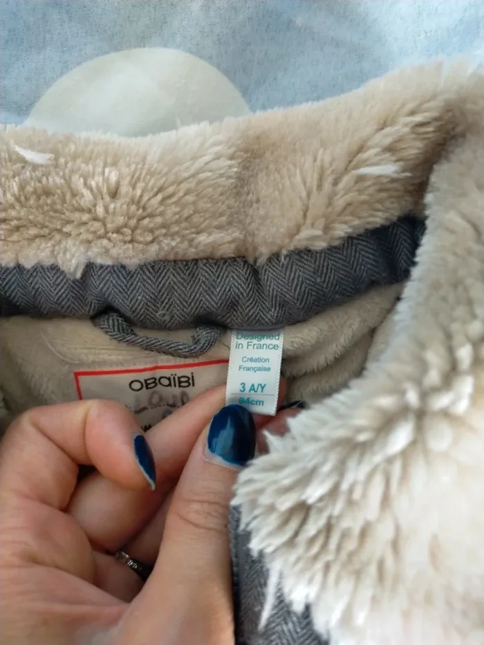 Joli manteau 3 ans - photo numéro 3