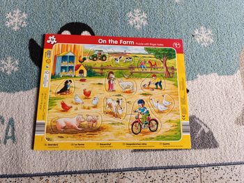 Puzzle 18 mois ferme