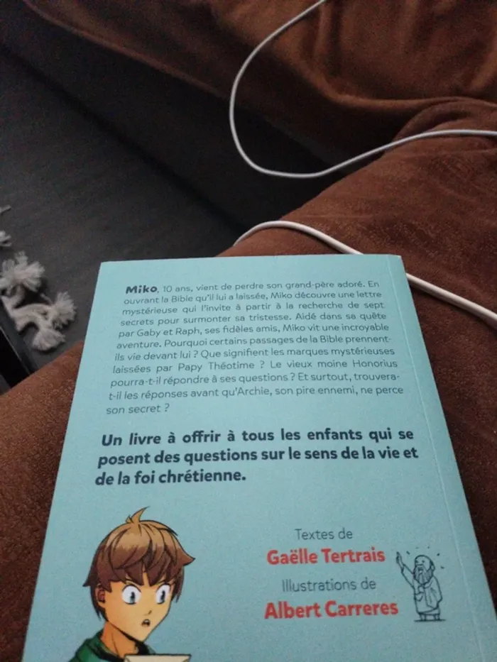 Livre Miko et les 7 secrets de la bible (aventure de recherche )+ 10 ans - photo numéro 6