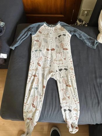 Pyjama petit Beguin bio 36 mois - 98 cm une pièce