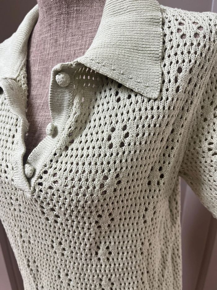 Robe en maille ajourée - photo numéro 2