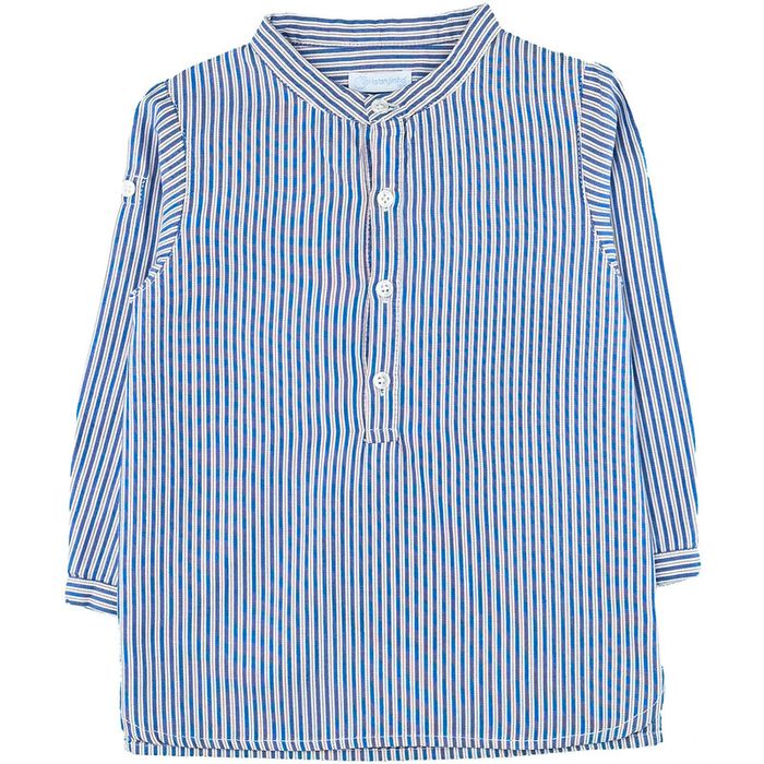 Chemise à manches longues 18 mois en coton Laranjinha
