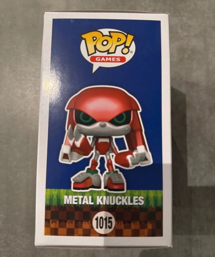 Figurine Funko Pop Sonic The Hedgehog 1015 Metal Knuckles - photo numéro 4
