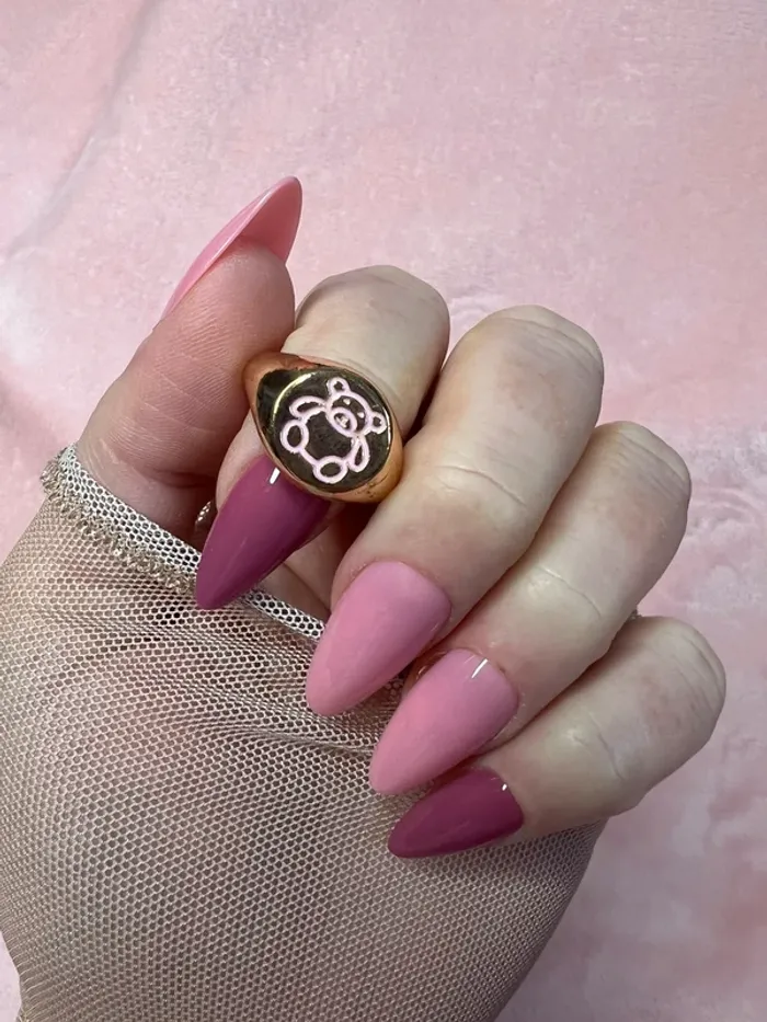 Bague dorée T58 💍 - photo numéro 2