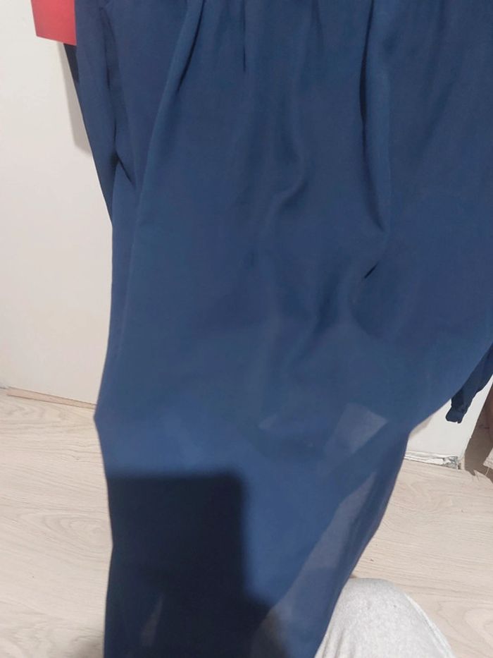 Blouse bleu marine - MIM - taille 34 - photo numéro 5