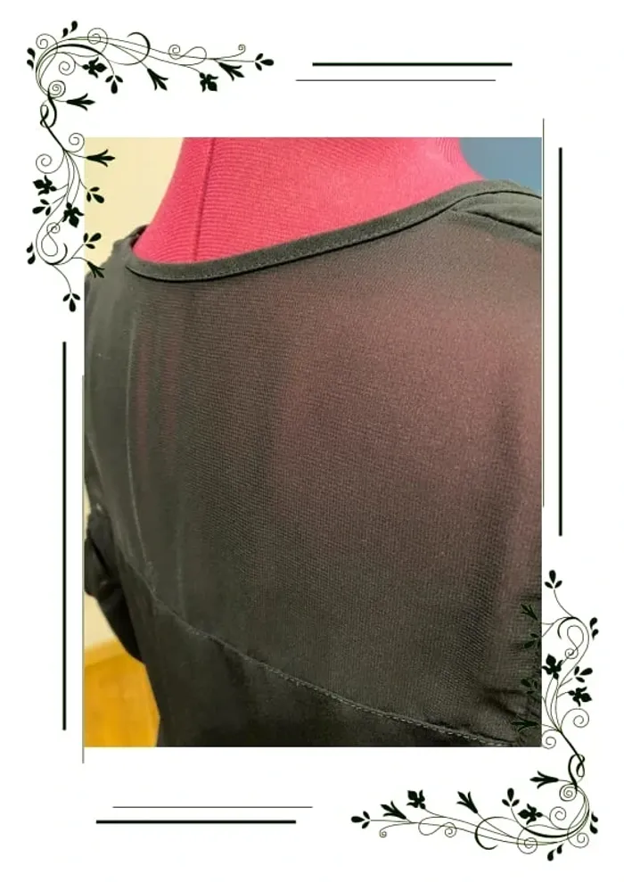 ASOS Blouse black, Femme, Taille: 38, Noir - photo numéro 4
