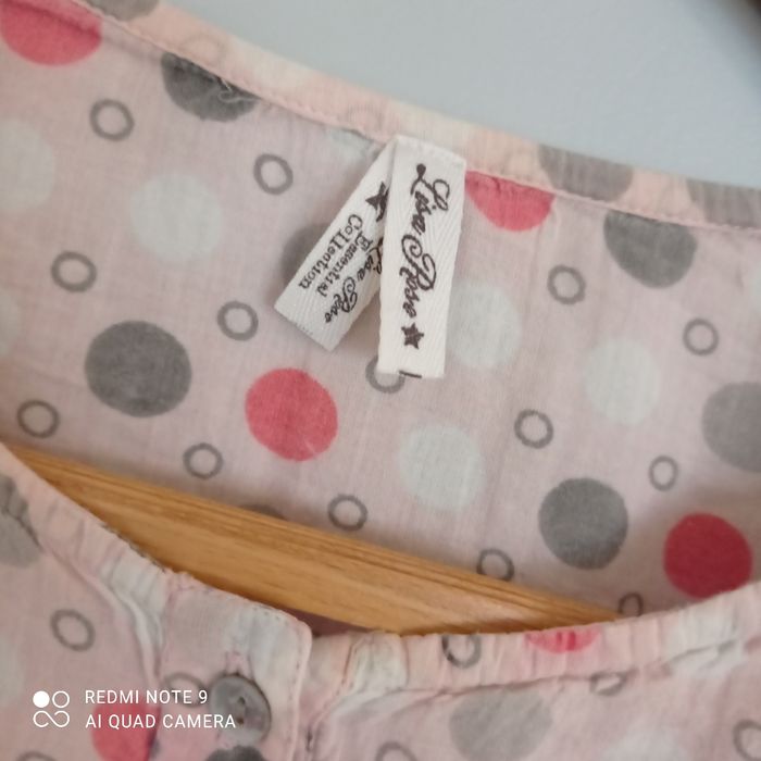 Blouse à gros pois 8ans - photo numéro 6