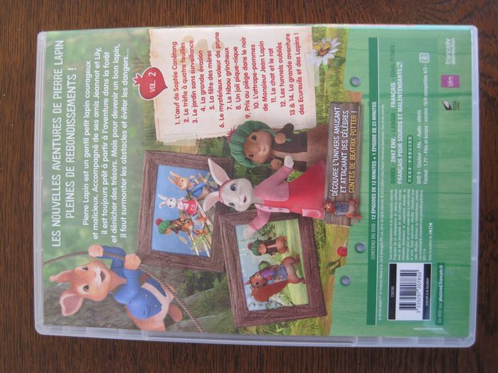 Lot de DVD Pierre Lapin - photo numéro 6