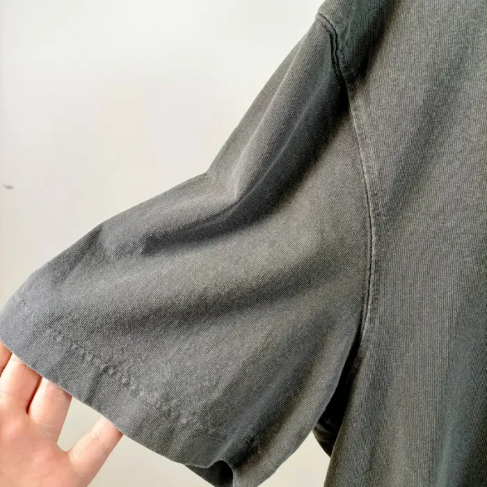 T-shirt oversize gris River Island Imprimé rouge Coton responsable Taille M neuf A812 - photo numéro 4