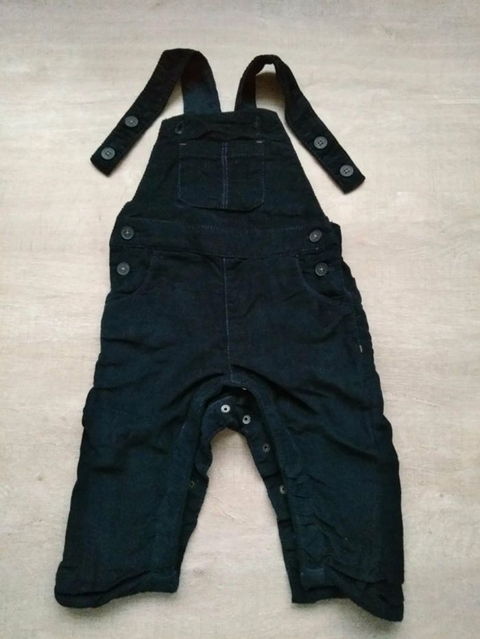 Ensemble Salopette et chemise longue, tape à l'oeil, taille 12 mois, neuf - photo numéro 6