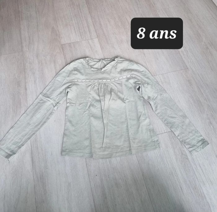 Haut manches longues 8 ans