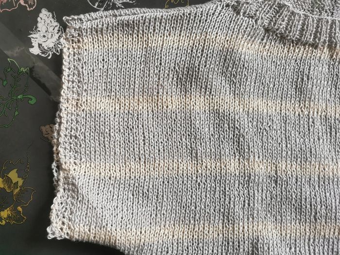 pull tricoté mains neuf taille 42 - photo numéro 7