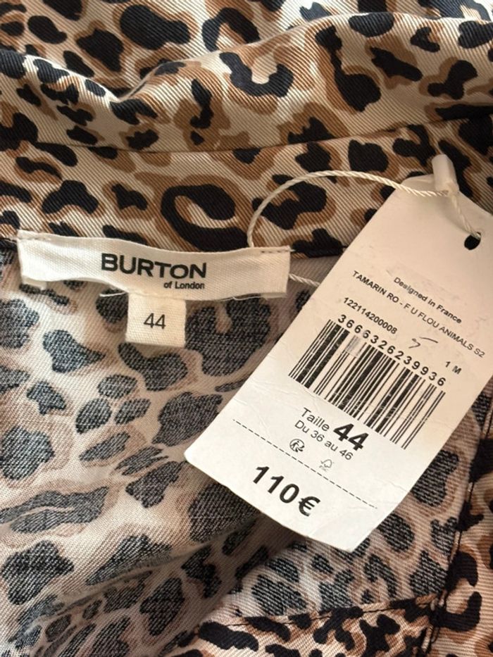 Robe léopard drapée Burton neuve - photo numéro 13
