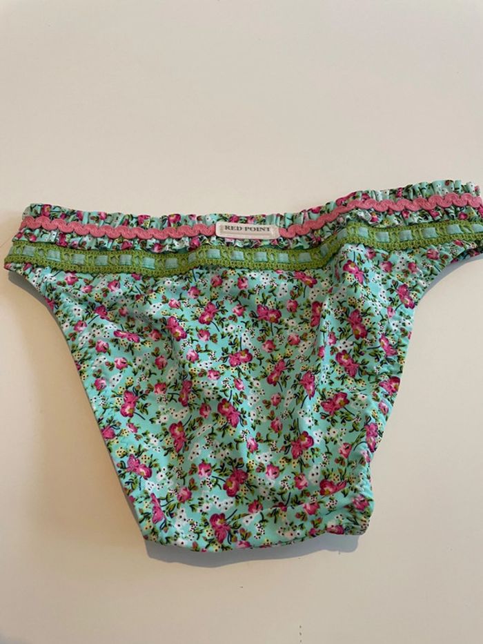 Culotté de maillot de bain taille 2 ans red point - photo numéro 2