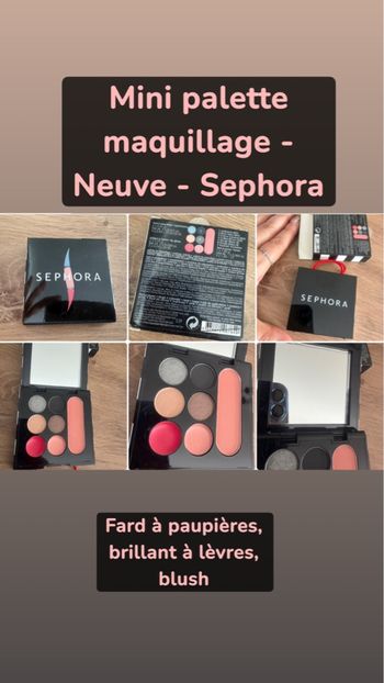 💄 palette à maquillage Sephora Neuve