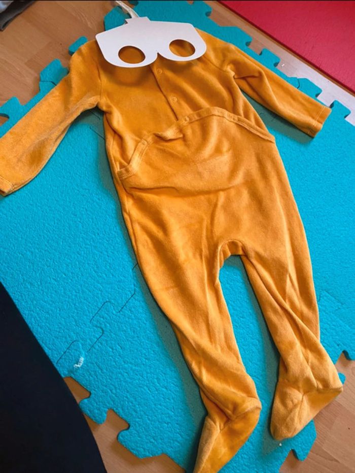 Pyjama en velours « Let’s Play Together » In Extenso Taille 80 - photo numéro 2