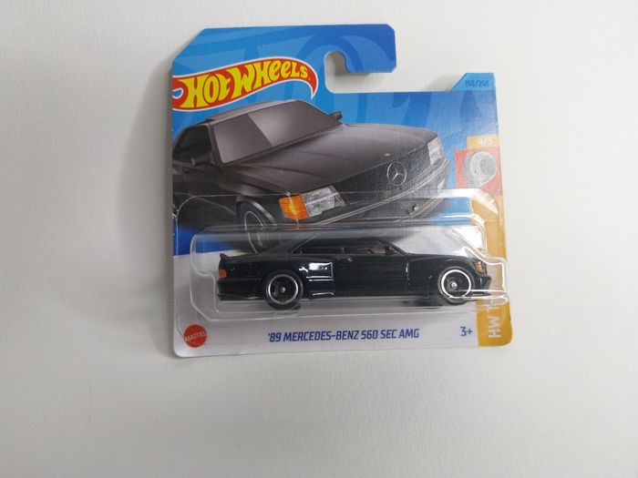Hot Wheels '89 Mercedes -Benz 560 Sec AMG Noire 2023