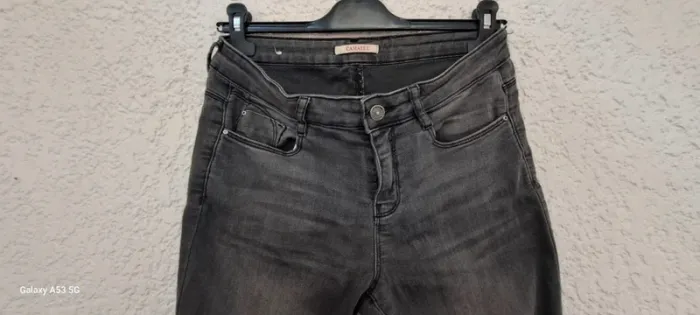 Jean noir slim camaïeu t38 - photo numéro 2