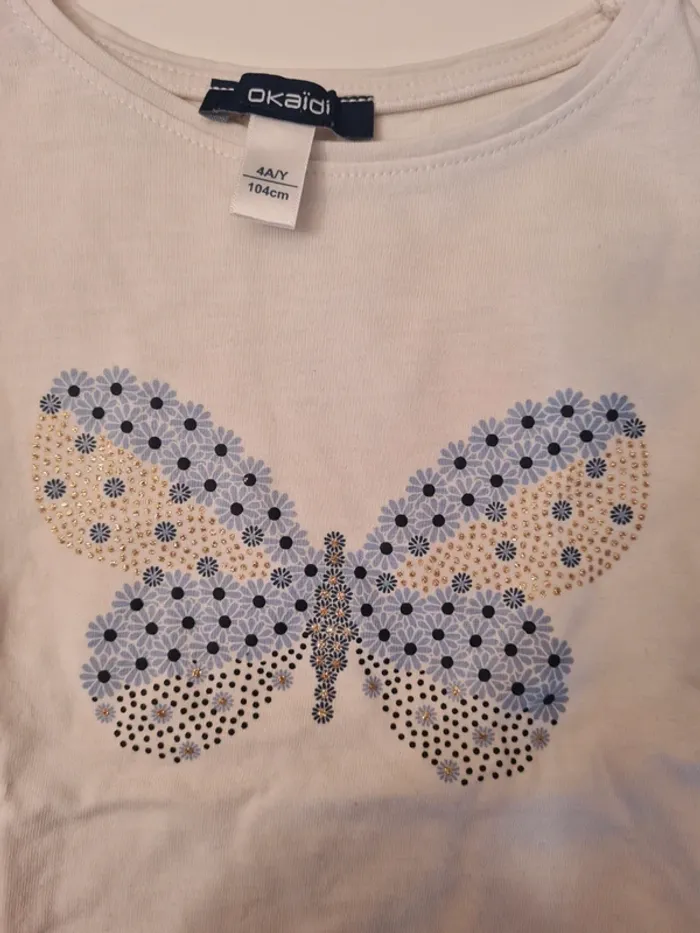 Tee-shirt manches longues fille - photo numéro 2