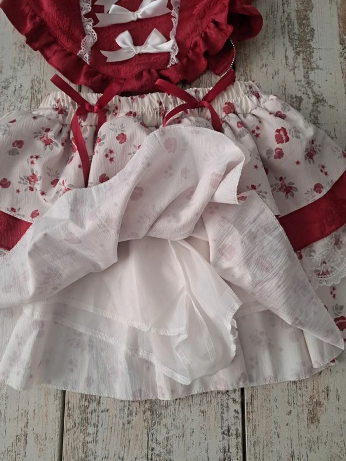Ensemble 2 pièces Sweet Lolita broderie et dentelle - photo numéro 9