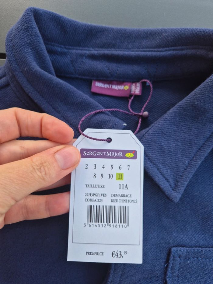 Veste légère sergent major 11 ans - photo numéro 2