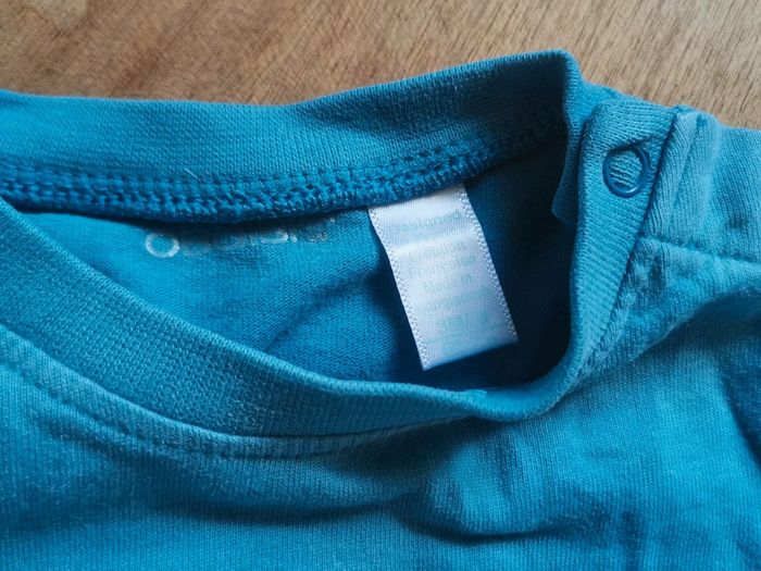 🌼 Lot Obaïbi Tape à L'Oeil 🇨🇵 coton tee-shirt manches longues 3mois 60cm garçon 👶 - photo numéro 7