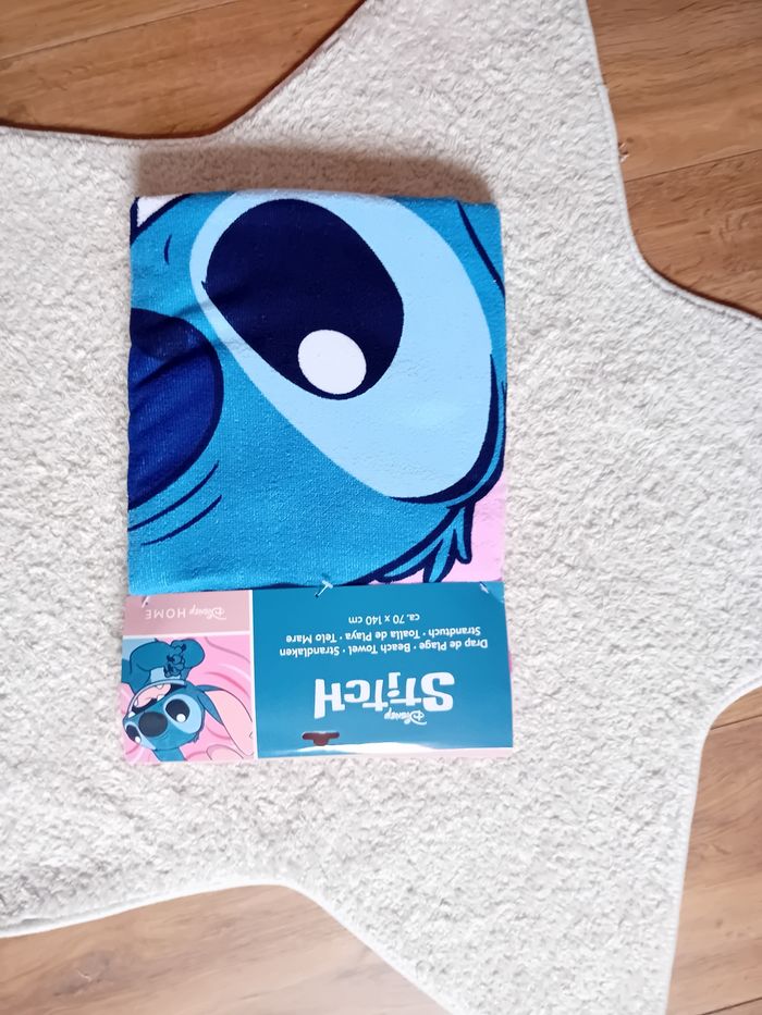 Serviette de bain/plage Disney stitch - photo numéro 5