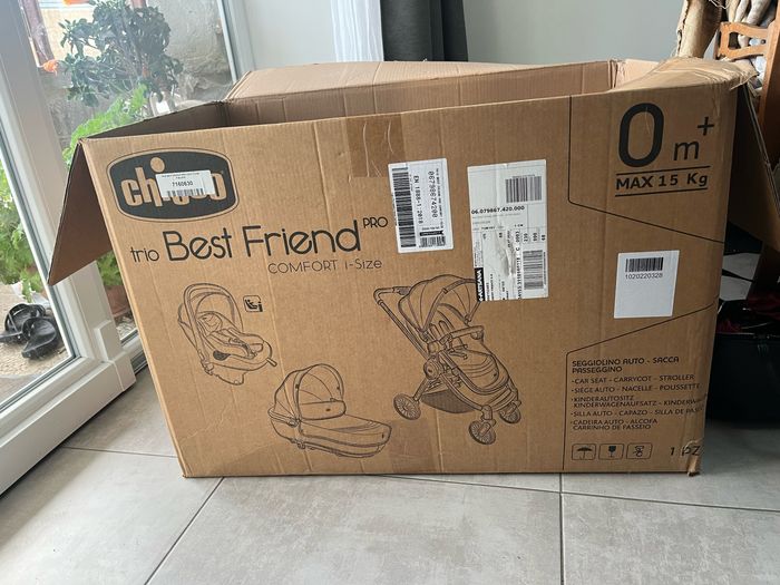 Poussette trio best friend pro confort I-Size chicco