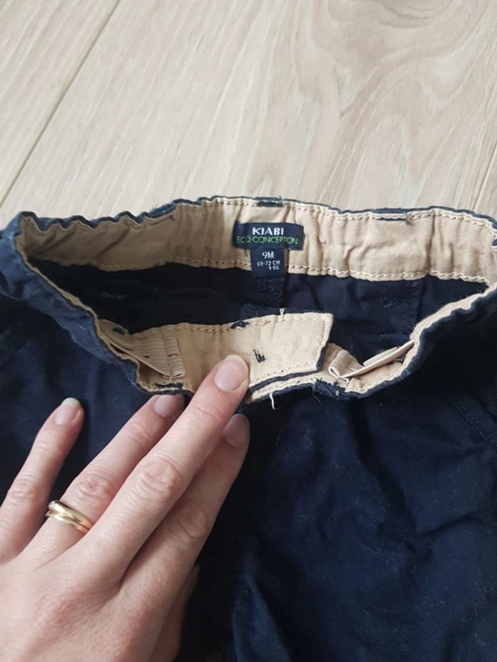 Short 9 mois bleu - photo numéro 3