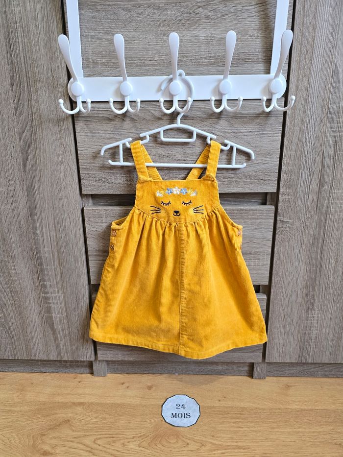 Vêtement Bébé Fille - Ensemble : Robe, body, gilet - Sergent Major - 24 mois 86 cm - photo numéro 5