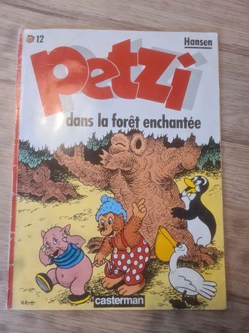 Petzi dans la forêt enchanté EO 1987