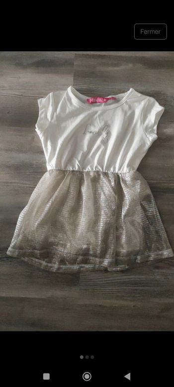 Robe brillante fille 24 moiq