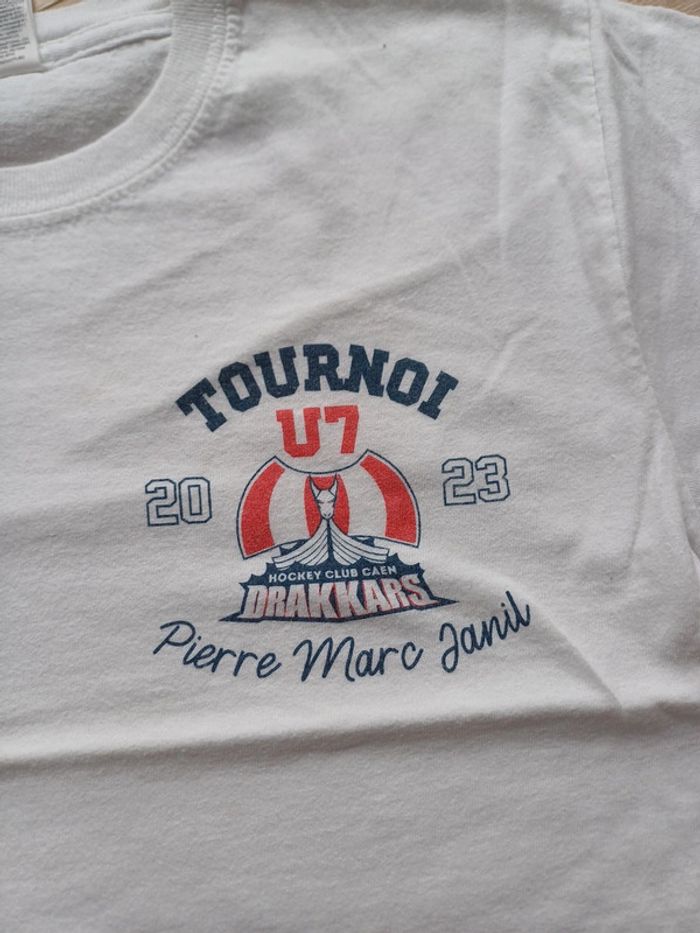 T-shirt de hockeyeur 6ans - photo numéro 2