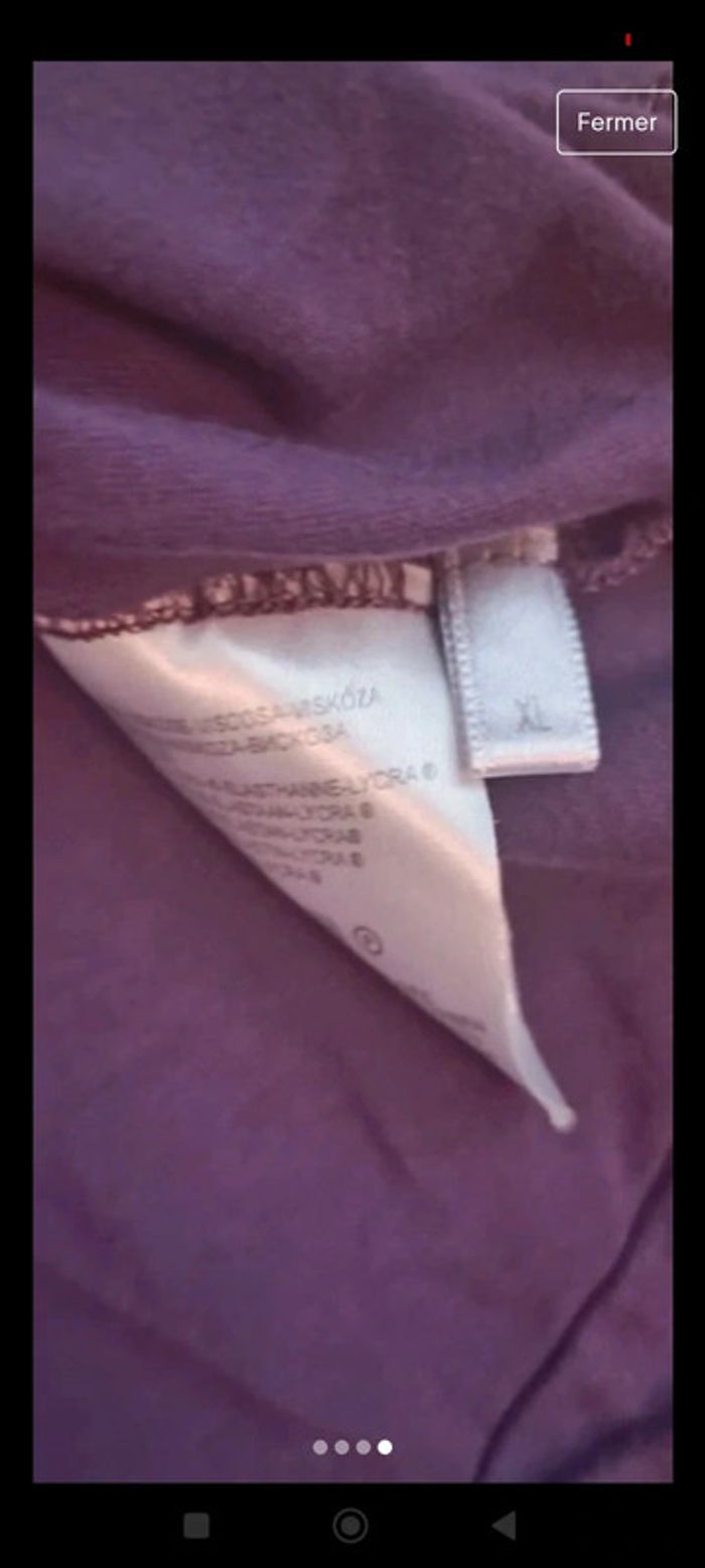 Top débardeur t-shirt sans manches xl - photo numéro 5