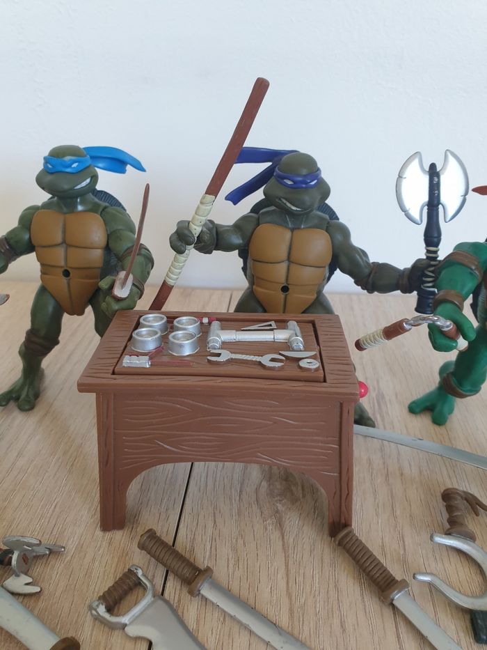 Lot figurines tortue ninja - photo numéro 6