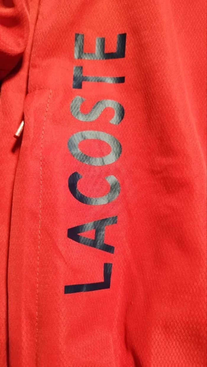 Veste Lacoste Sport – Coupe-vent style retro track jacket - photo numéro 4