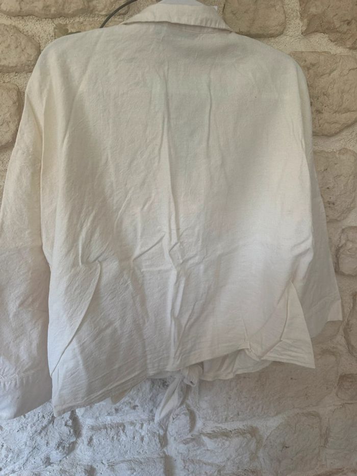 Chemise KIABI lin XL - photo numéro 3