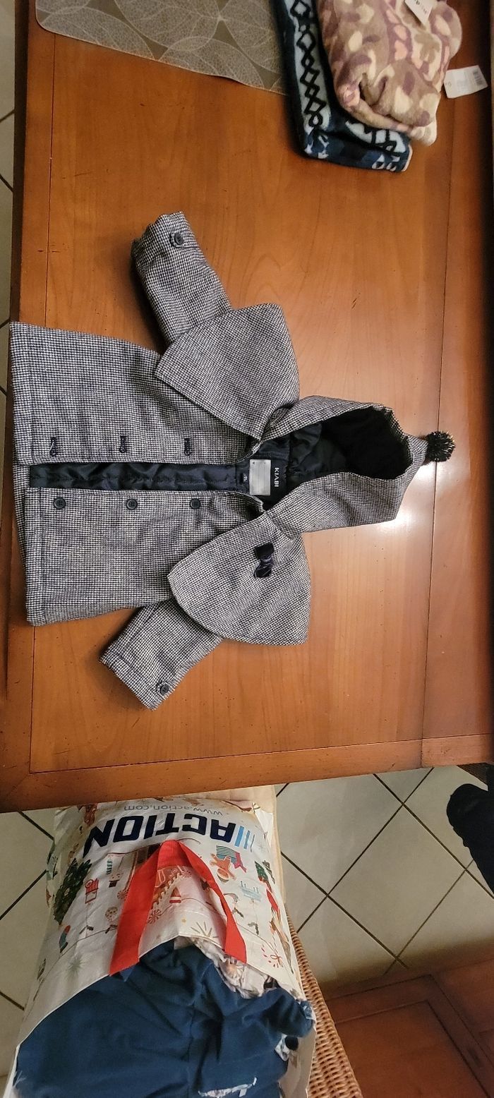 Manteau capuche  Kiabi 12 mois - photo numéro 7