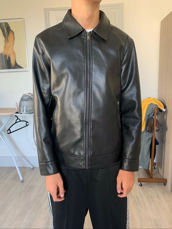 Veste imitation cuir